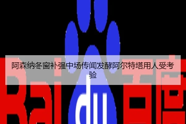 阿森纳冬窗补强中场传闻发酵阿尔特塔用人受考验